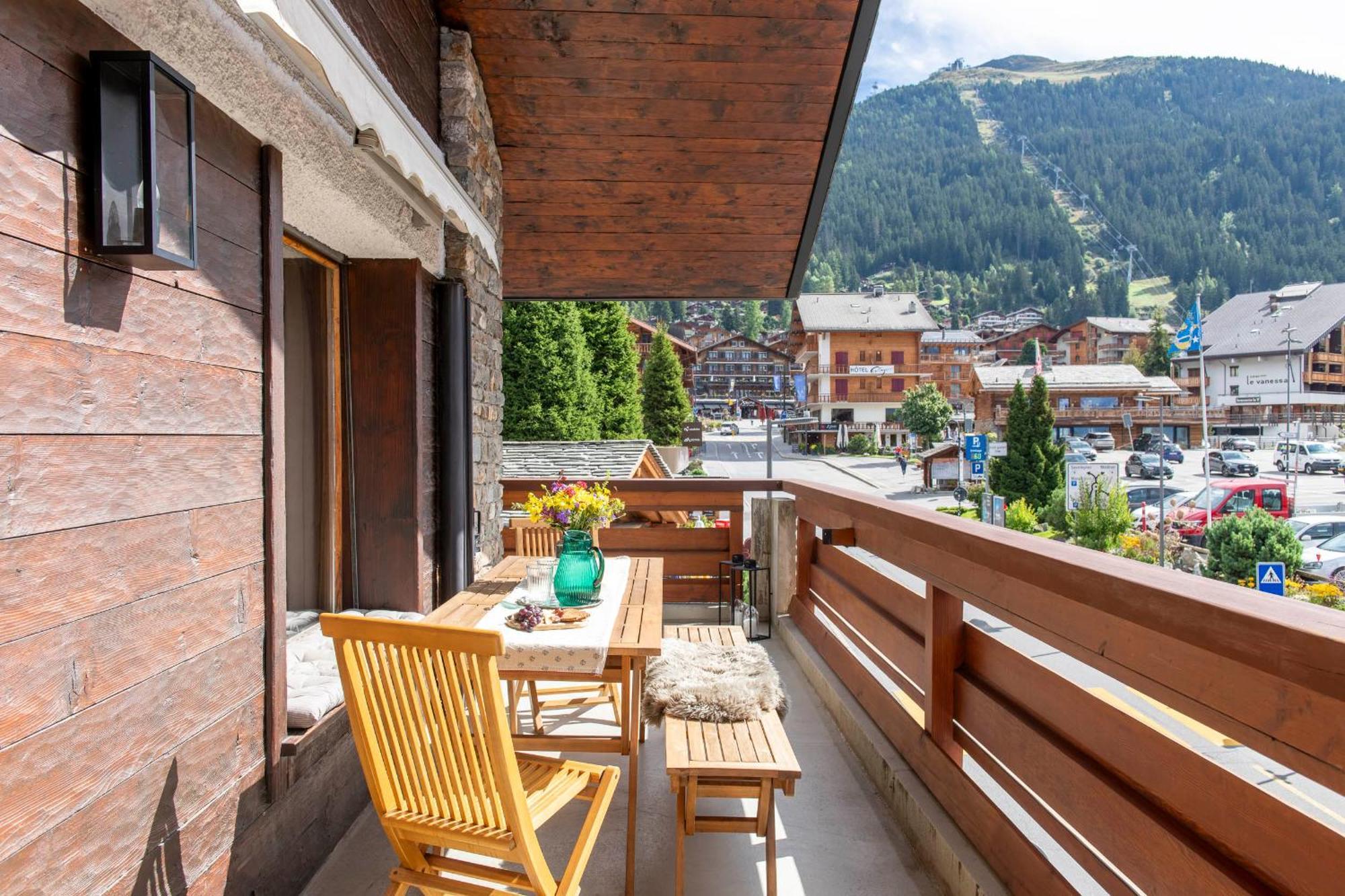 Square Poste Apartment Verbier Luaran gambar