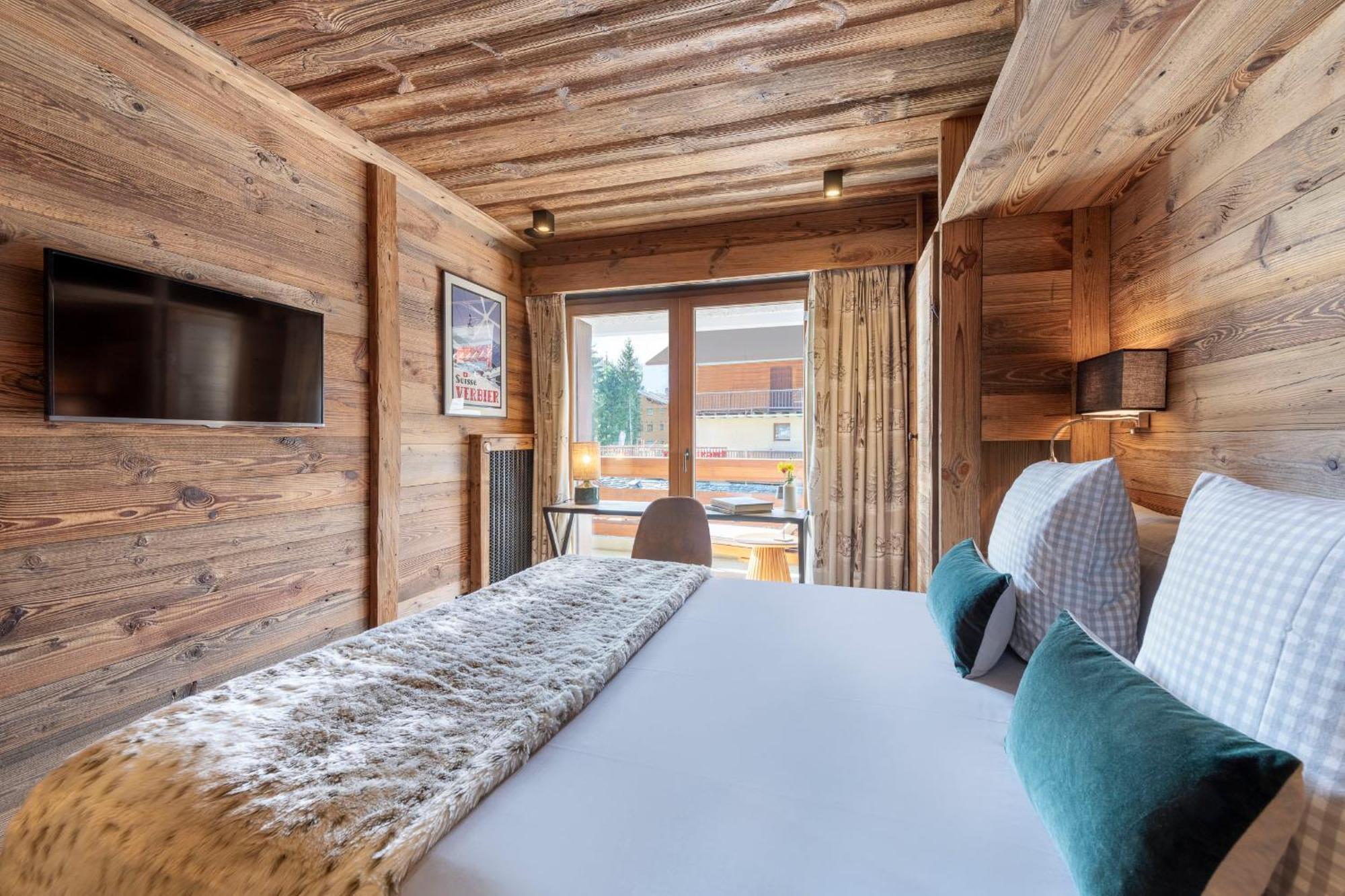 Square Poste Apartment Verbier Luaran gambar